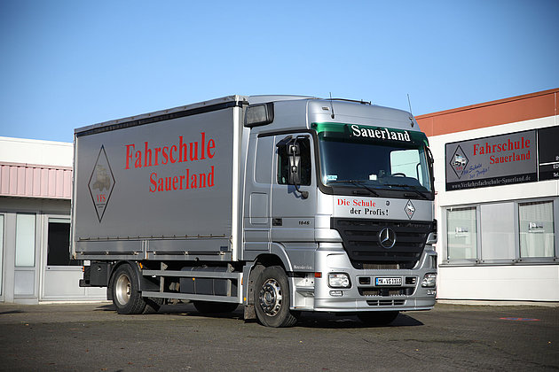 Verkehrfachschule Sauerland Lastwagen
