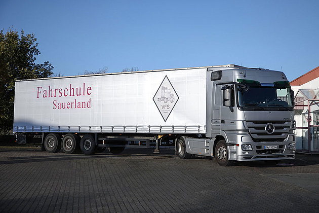 Verkehrfachschule Sauerland Lastwagen